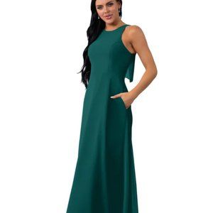 Azazie Floor Length Chiffon Dress